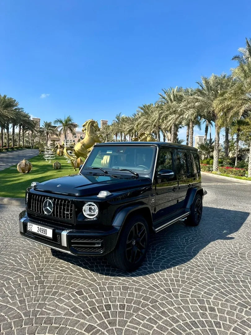 Mercedes-Benz G63 AMG (black) rental Dubai