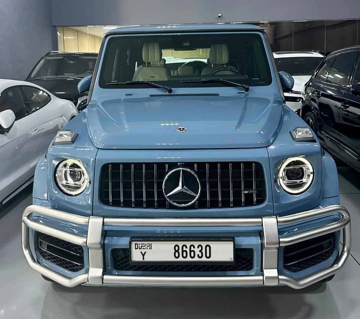 Mercedes-Benz G63 AMG (China blue) rental Dubai
