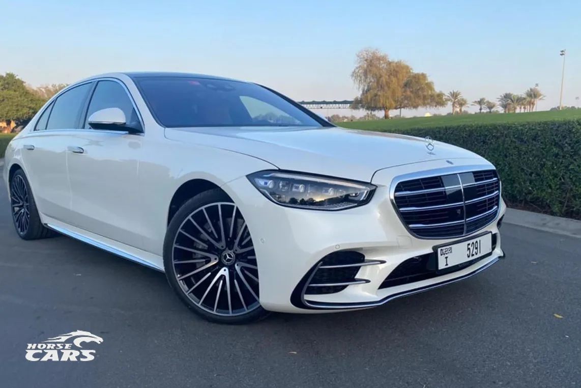 Mercedes-Benz S500 AMG (white) rental Dubai